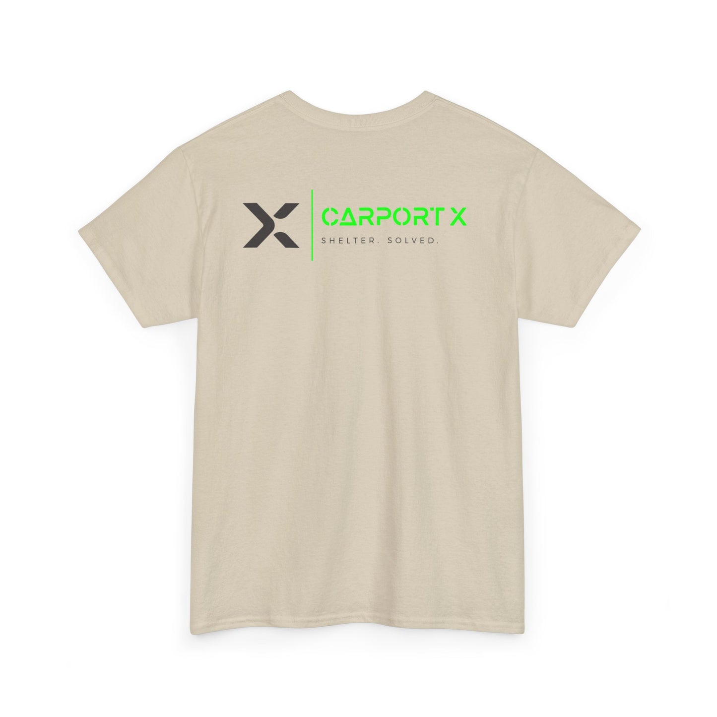CarportX Black Logo Unisex Heavy Cotton Tee