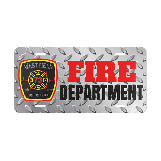 WVFD FD Tread Vanity Plate