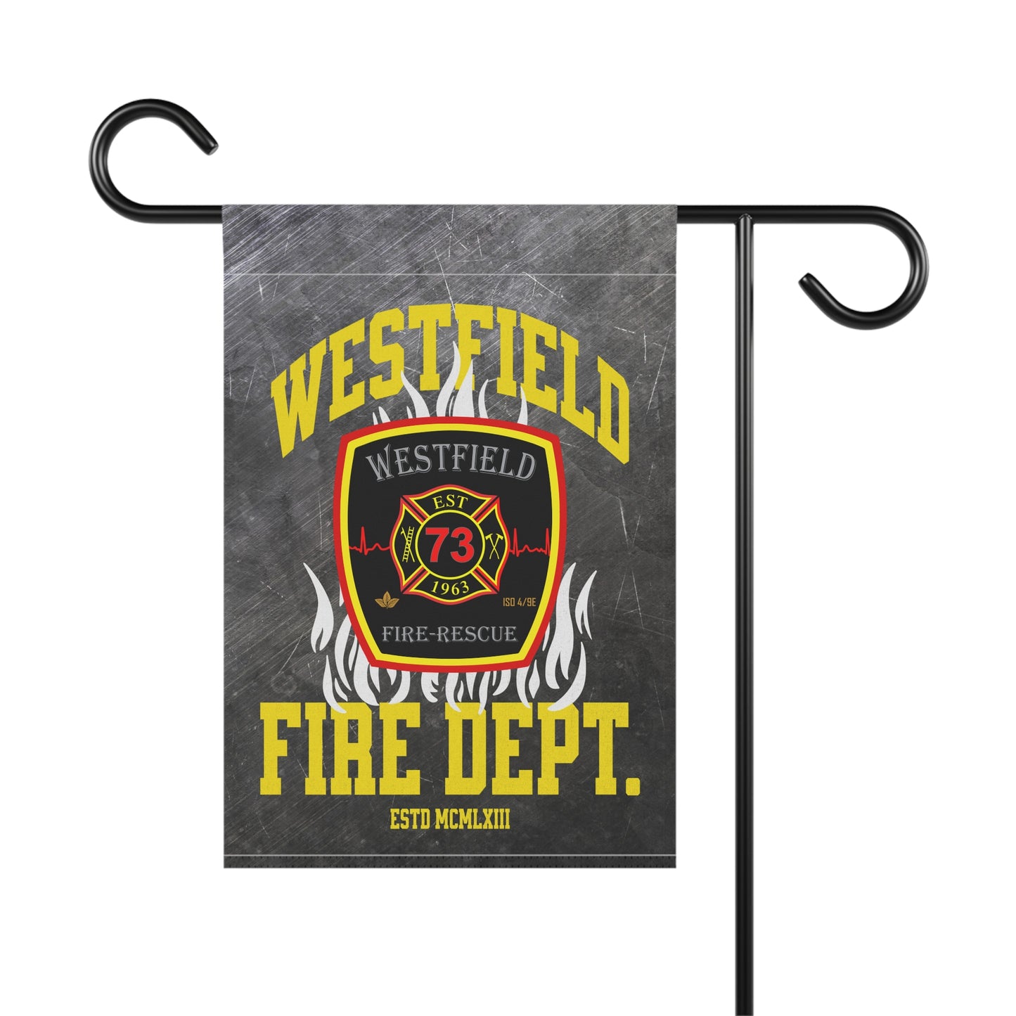 WVFD Garden Banner with Westfield Design - Perfect for Outdoor Decor and Celebrations
