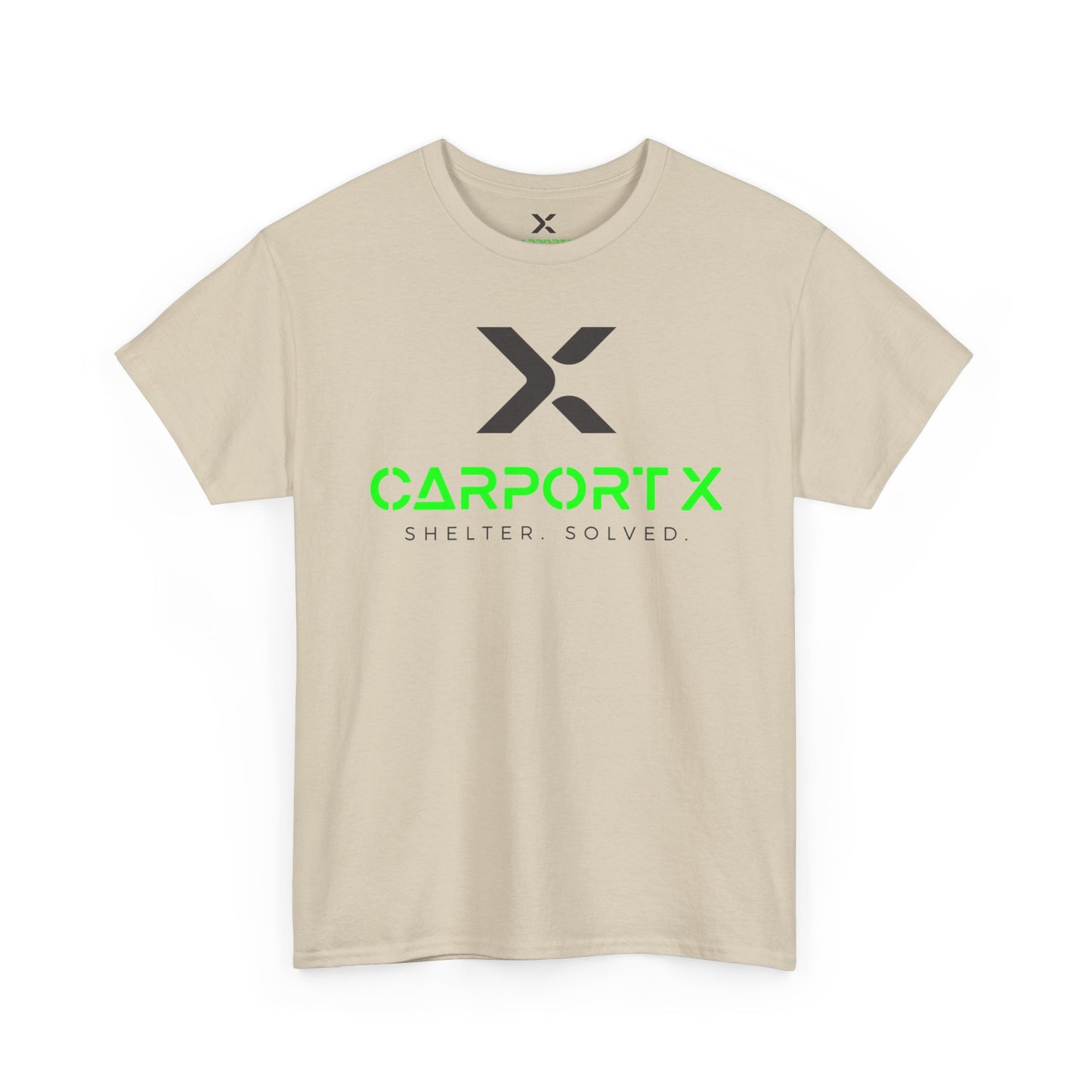 CarportX Black Logo Unisex Heavy Cotton Tee