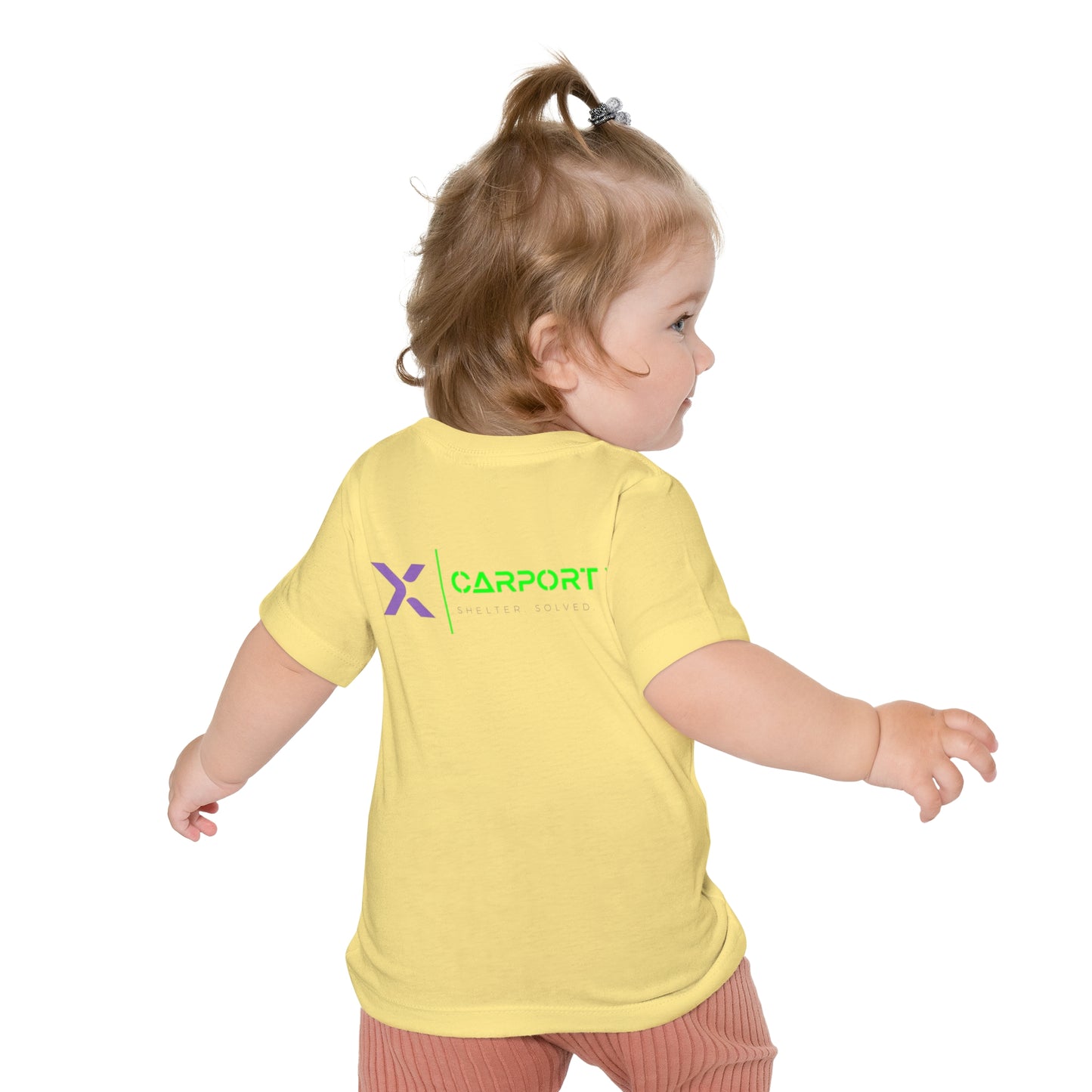 CarportX Baby T-Shirt — Carport X Purple Logo Infant Tee - Light Colors
