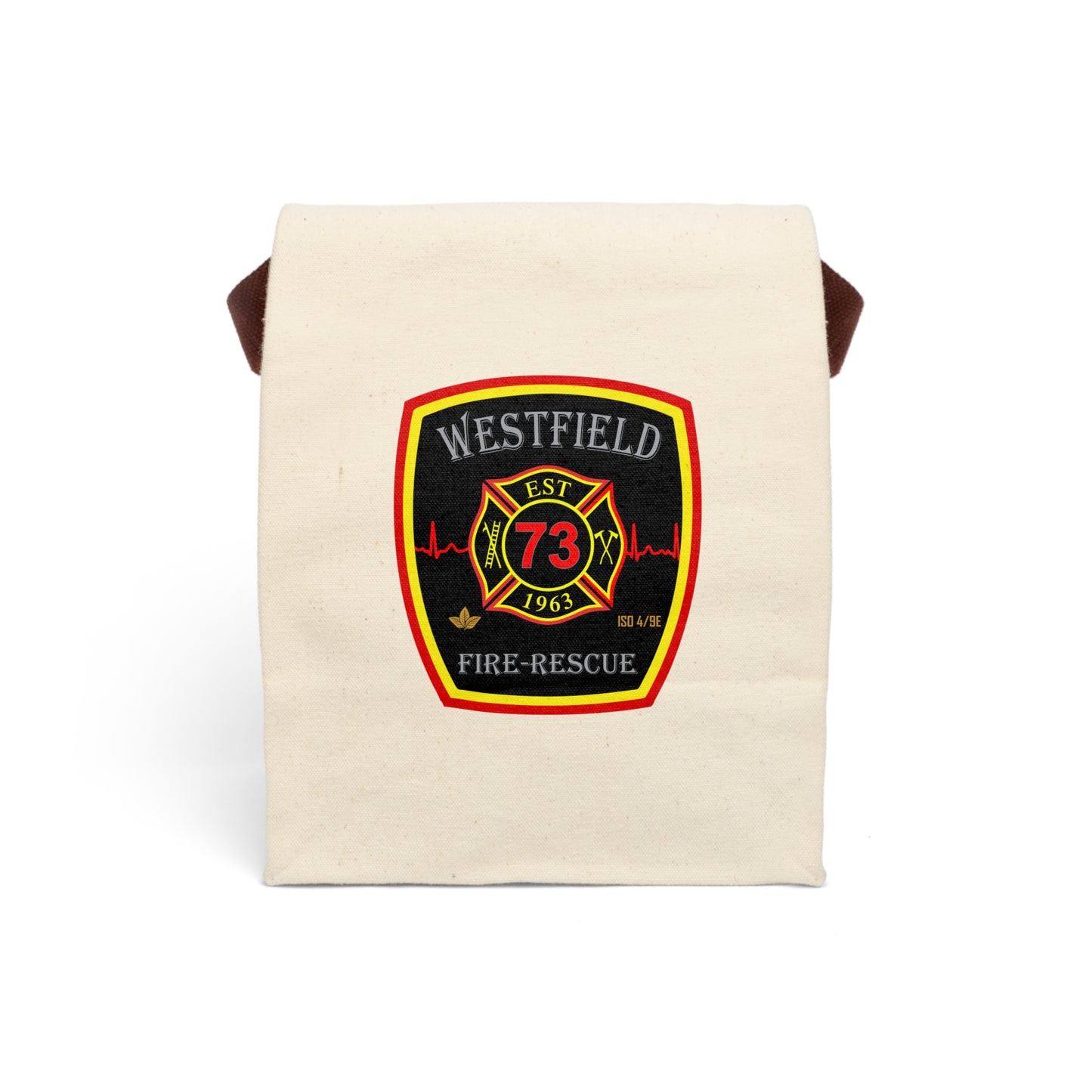 WVFD Canvas Lunch Bag with Strap | Durable & Stylish
