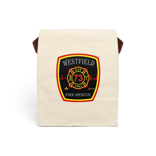 WVFD Canvas Lunch Bag with Strap | Durable & Stylish