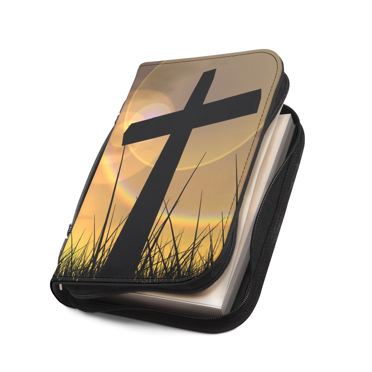 WVFD Bible Cover with Cross Design