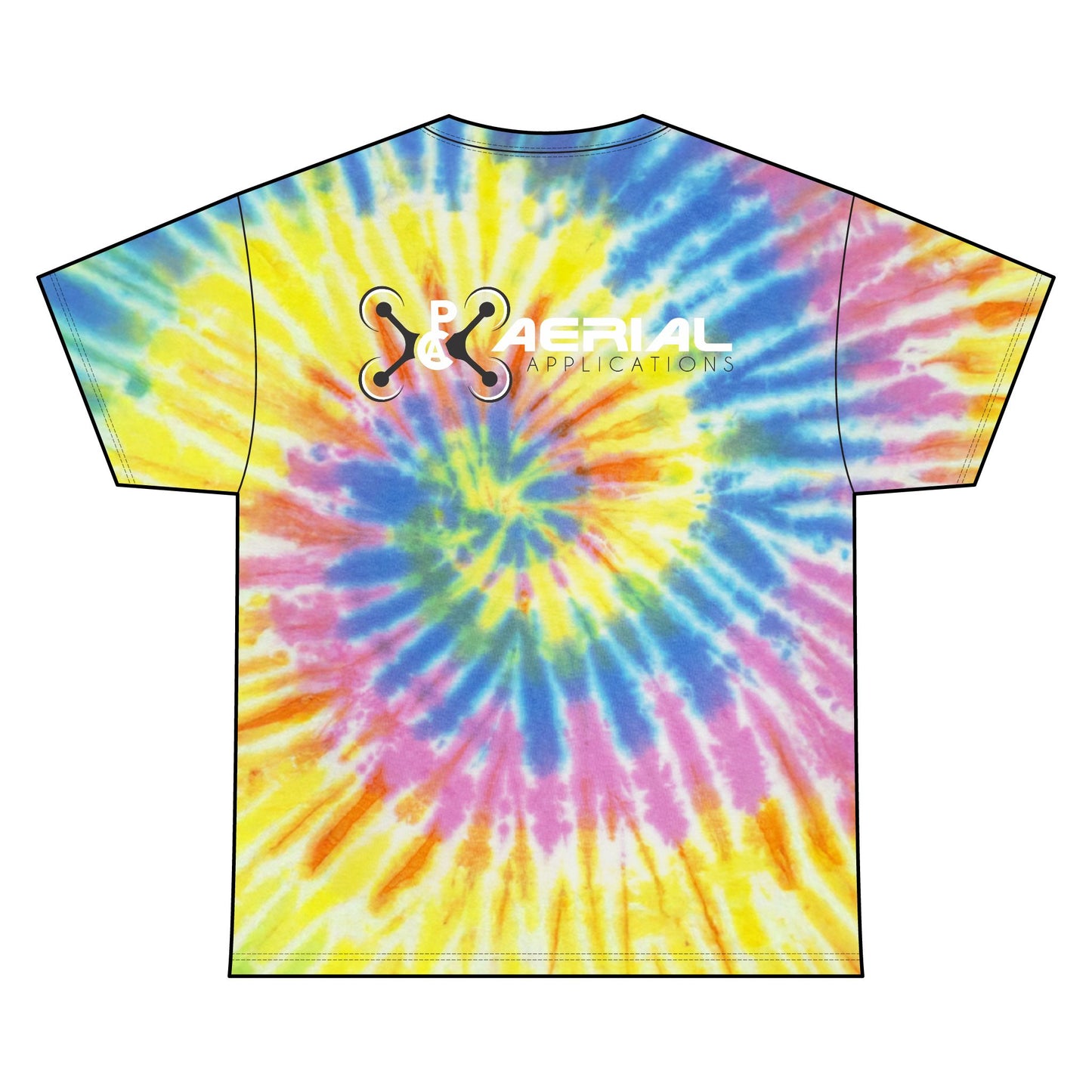 PAC Aerial Unisex Tie Dye Cotton Tee - Colorful Summer Vibe Shirt, Tie Dye Shirt for Festivals, Casual Wear, Gift for Friends, Licensed Business [...]