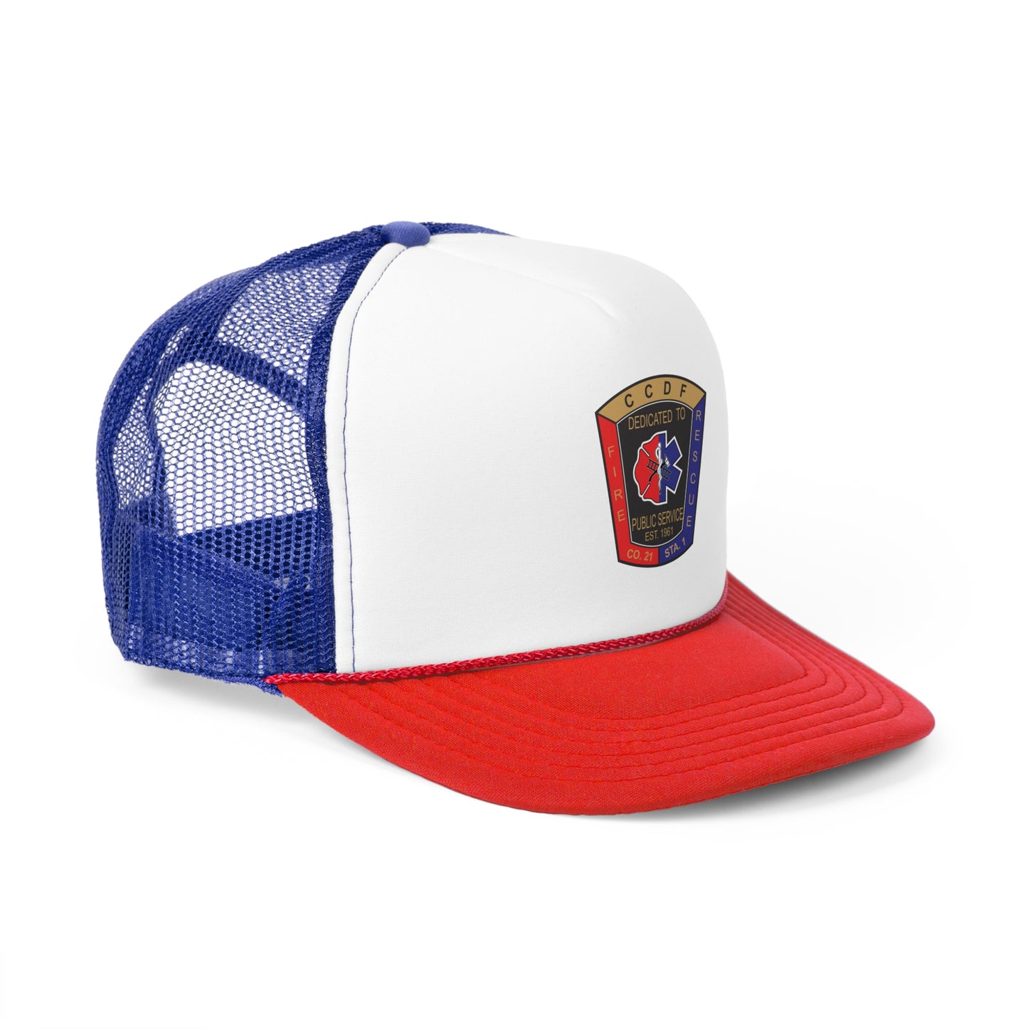 CCDF Custom Trucker Cap for Firefighters