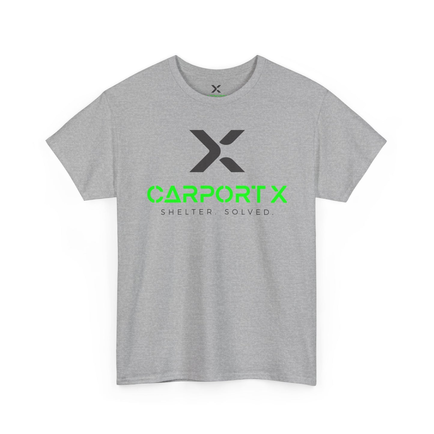 CarportX Black Logo Unisex Heavy Cotton Tee