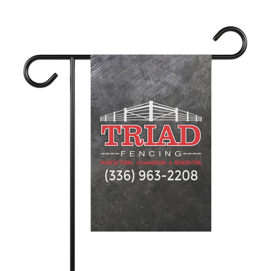 Triad Fencing Garden Banner - Perfect for Outdoor Decor and Celebrations