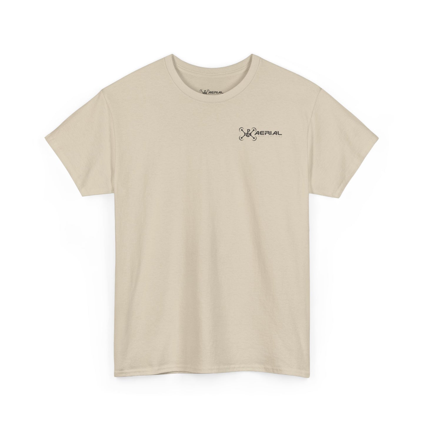 PAC Aerial Black Logo Unisex Heavy Cotton Tee