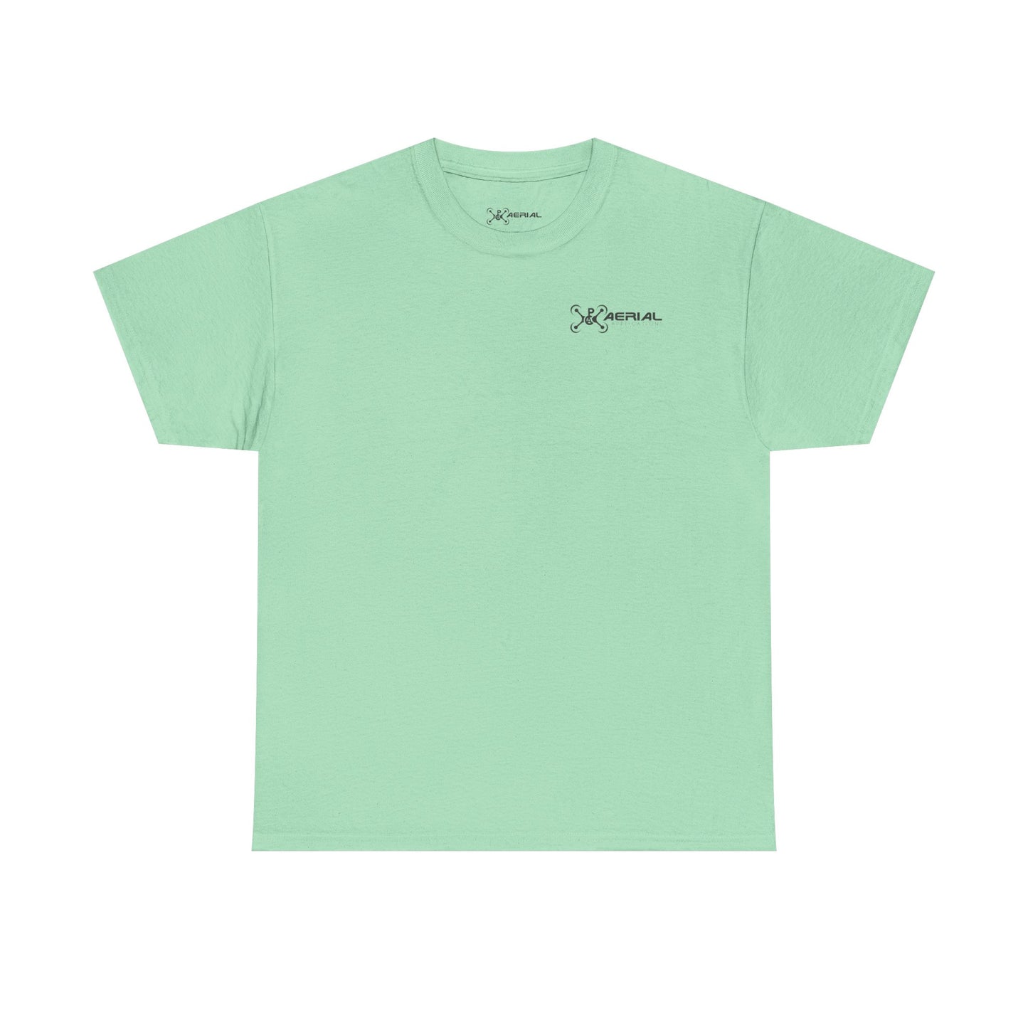 PAC Aerial Black Logo Unisex Heavy Cotton Tee