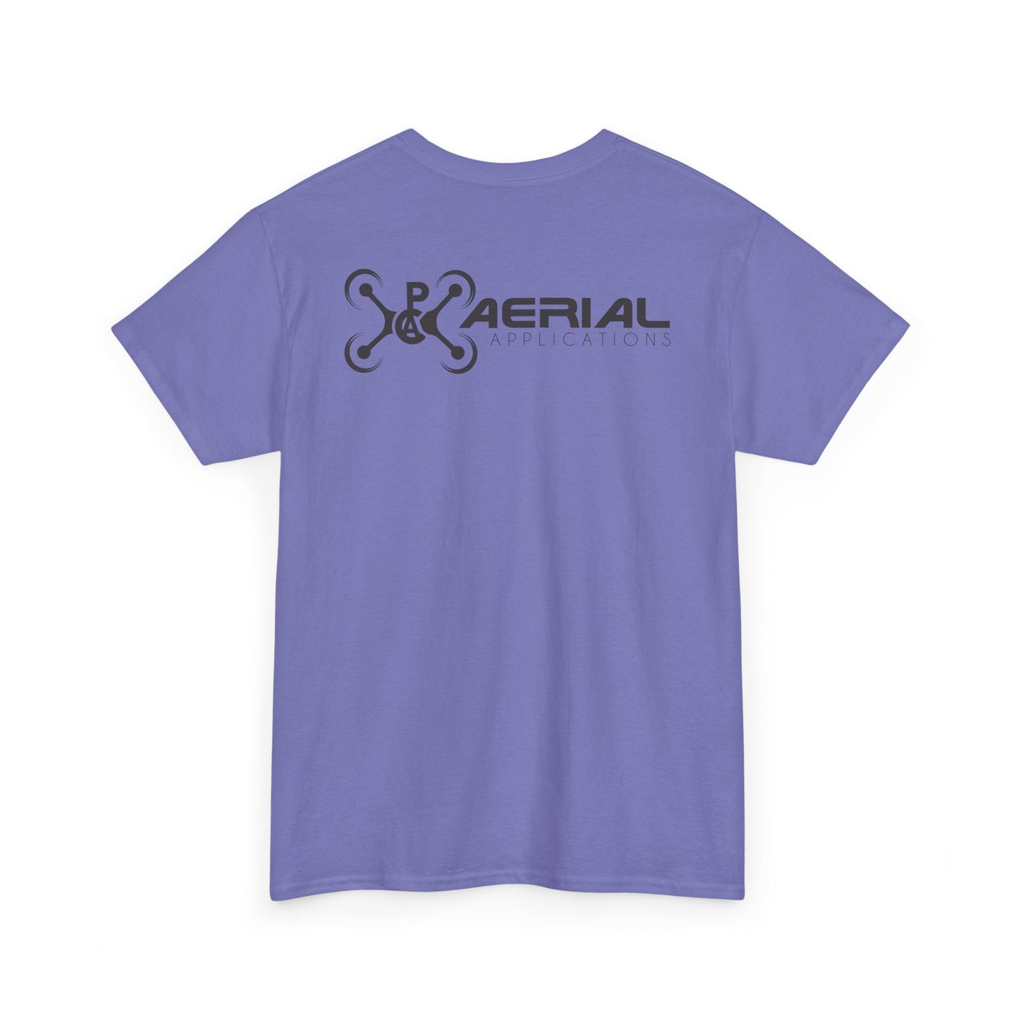 PAC Aerial Black Logo Unisex Heavy Cotton Tee