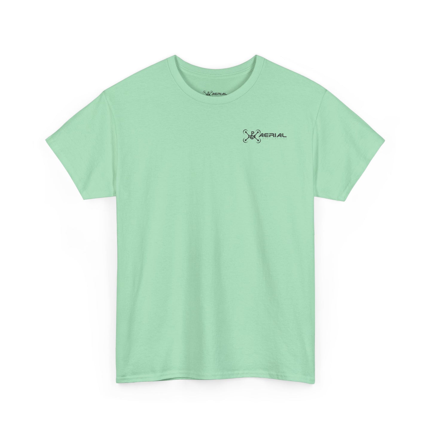 PAC Aerial Black Logo Unisex Heavy Cotton Tee