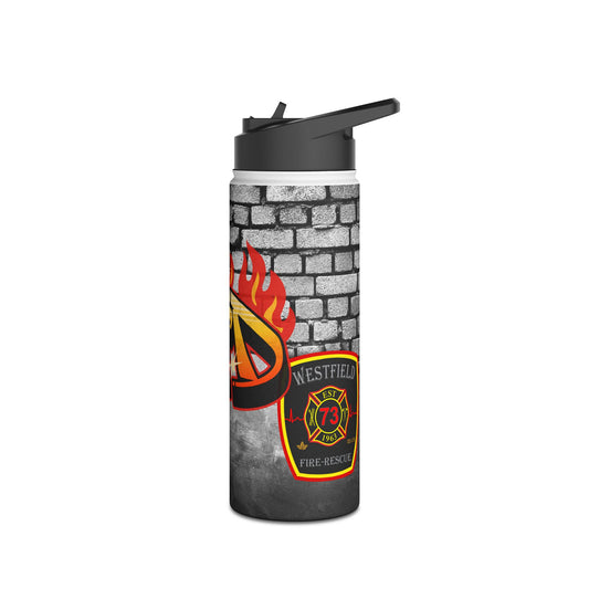 WVFD Firefighter Stainless Steel Water Bottle