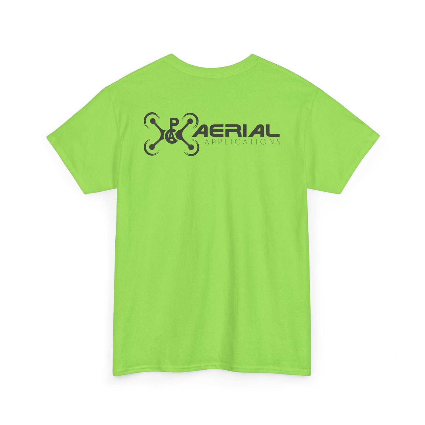 PAC Aerial Black Logo Unisex Heavy Cotton Tee