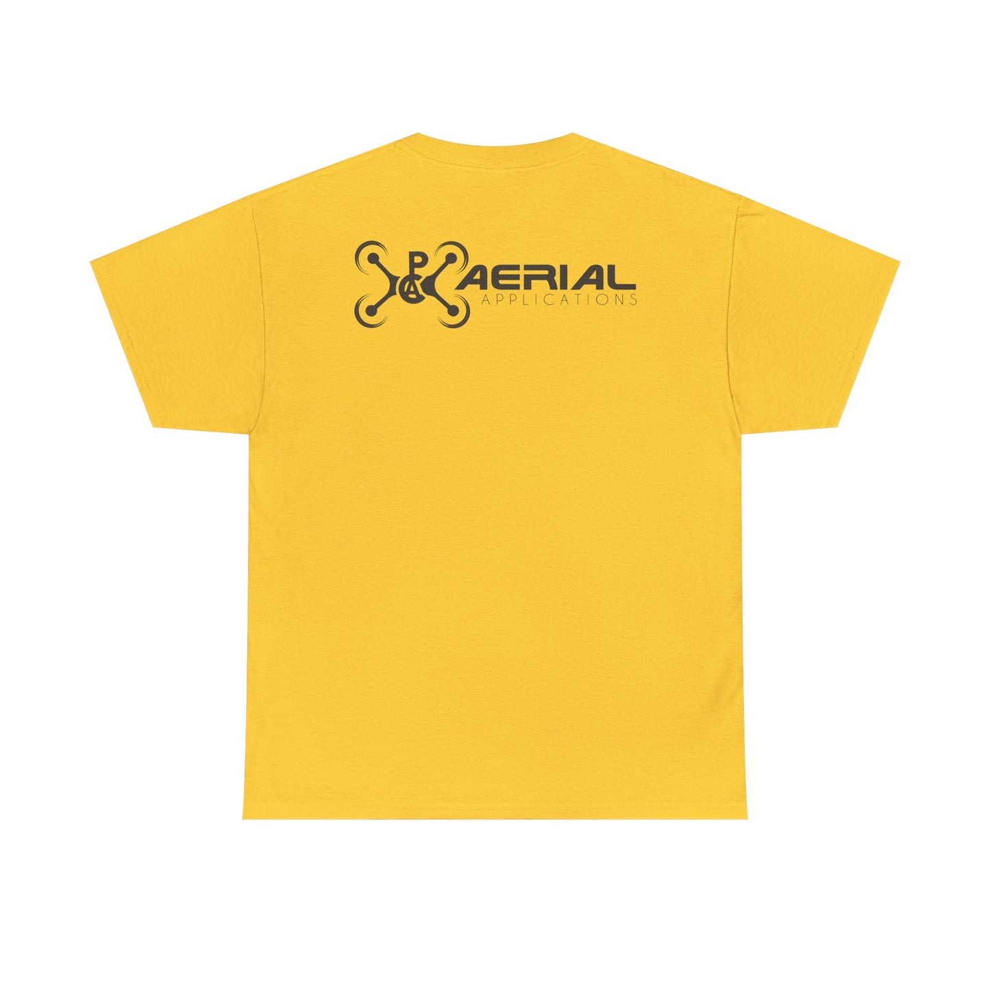 PAC Aerial Black Logo Unisex Heavy Cotton Tee