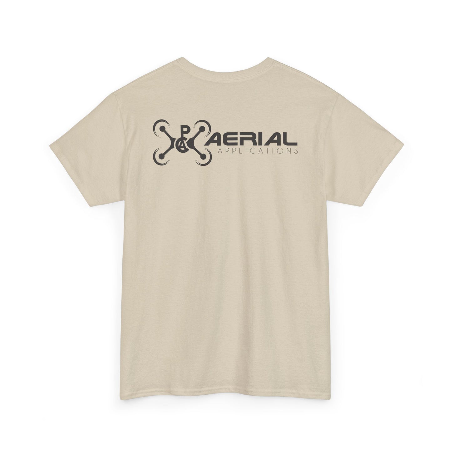 PAC Aerial Black Logo Unisex Heavy Cotton Tee