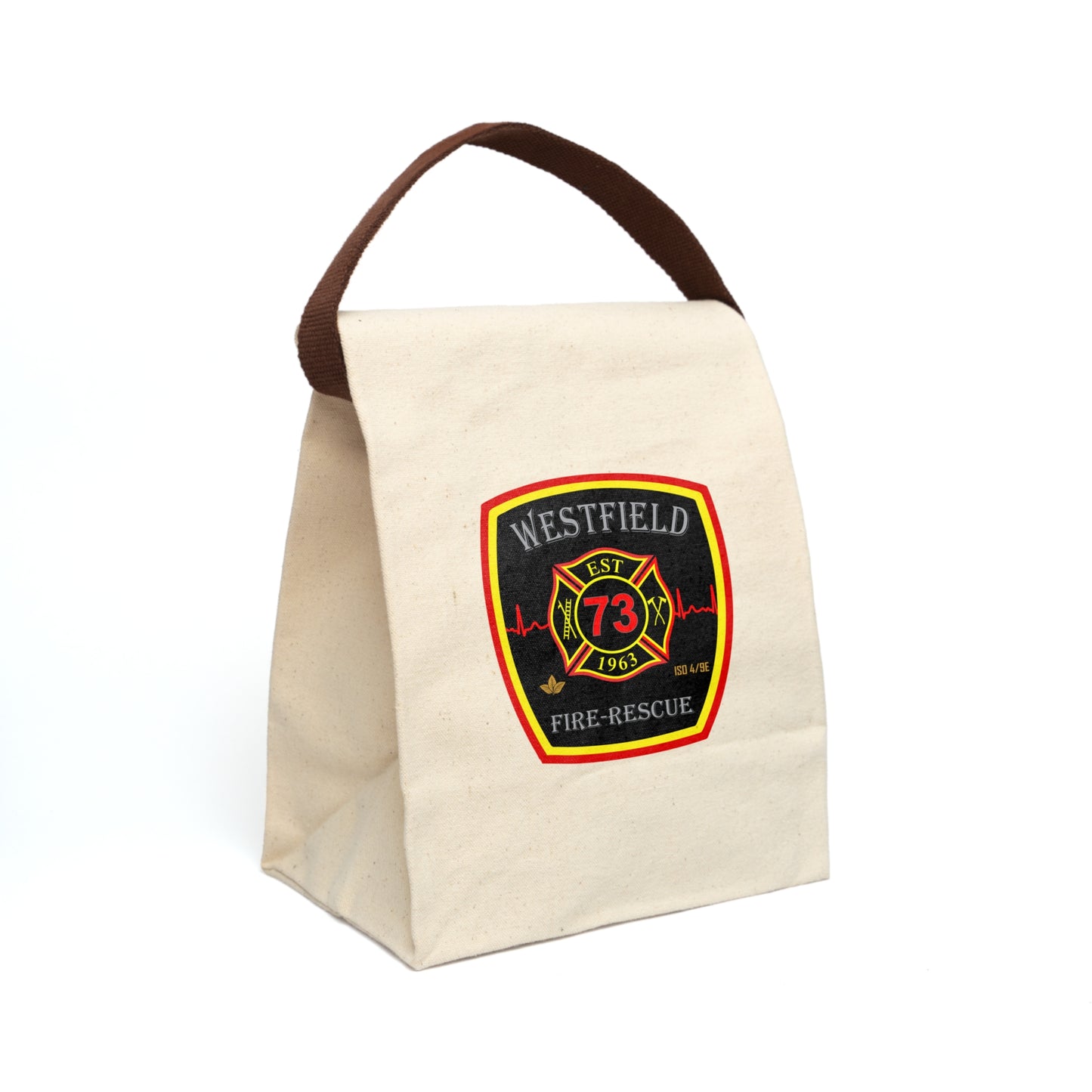 WVFD Canvas Lunch Bag with Strap | Durable & Stylish