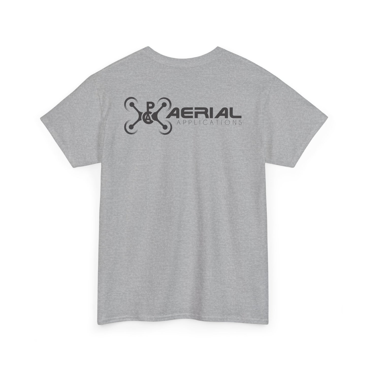 PAC Aerial Black Logo Unisex Heavy Cotton Tee