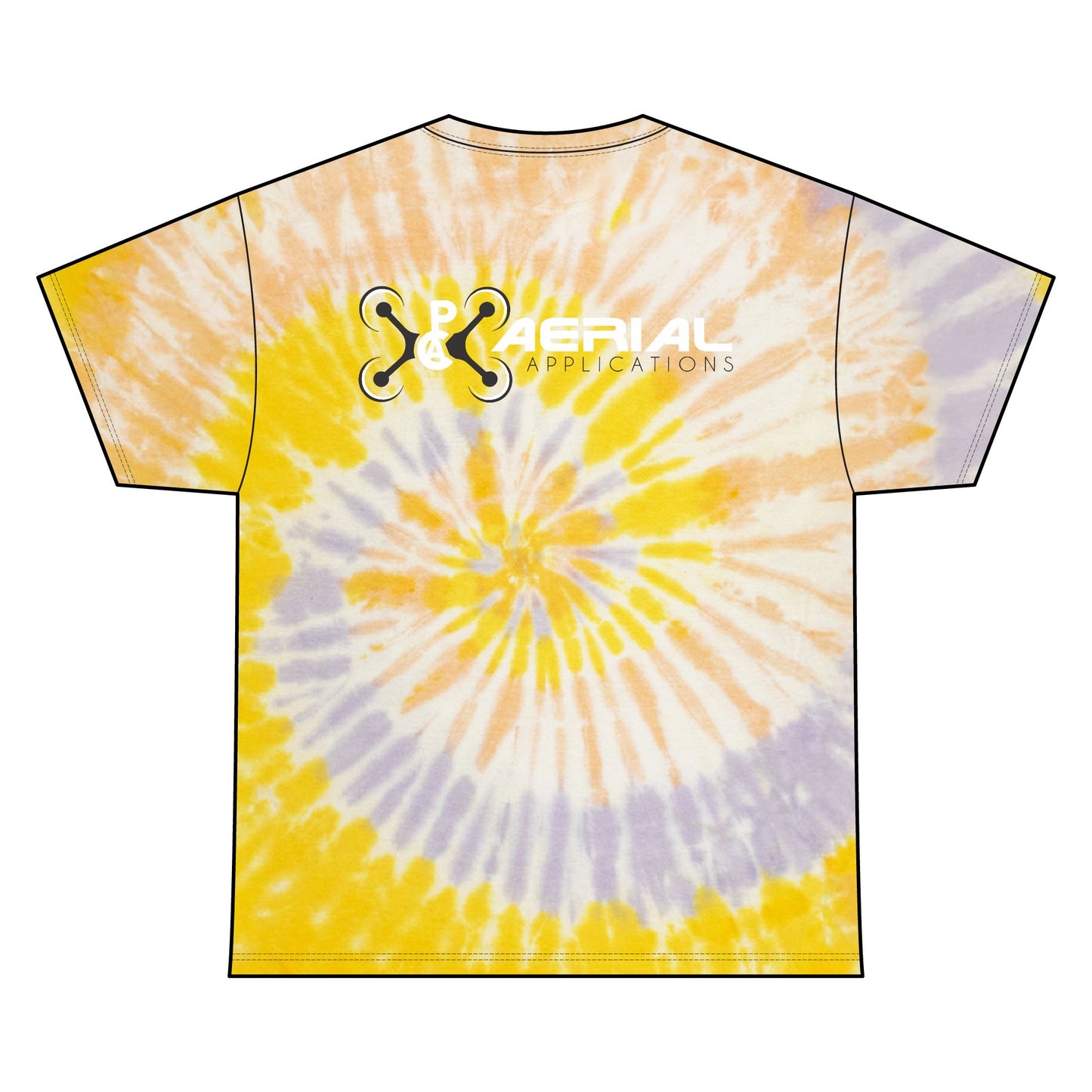 PAC Aerial Unisex Tie Dye Cotton Tee - Colorful Summer Vibe Shirt, Tie Dye Shirt for Festivals, Casual Wear, Gift for Friends, Licensed Business [...]