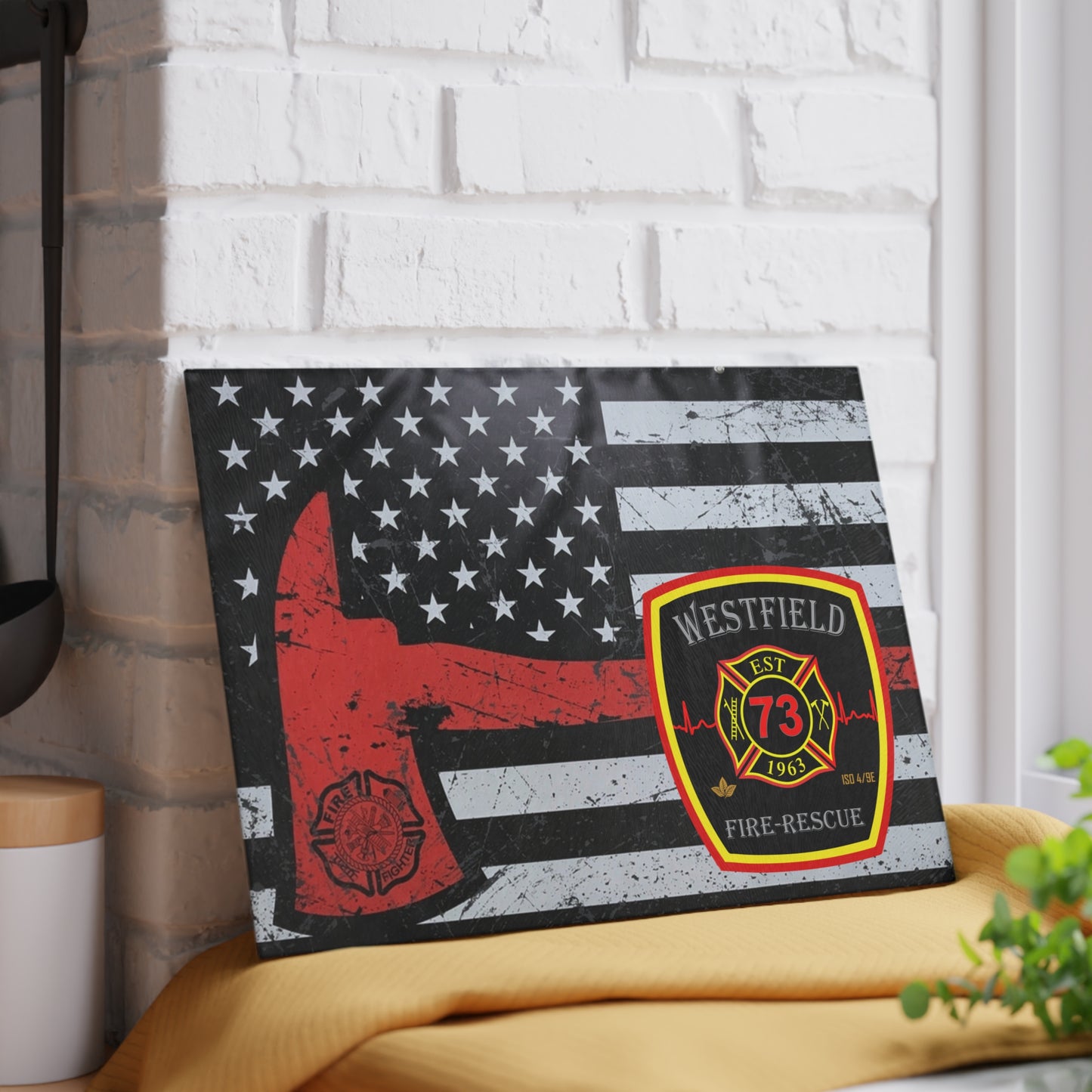 WVFD Glass Cutting Board