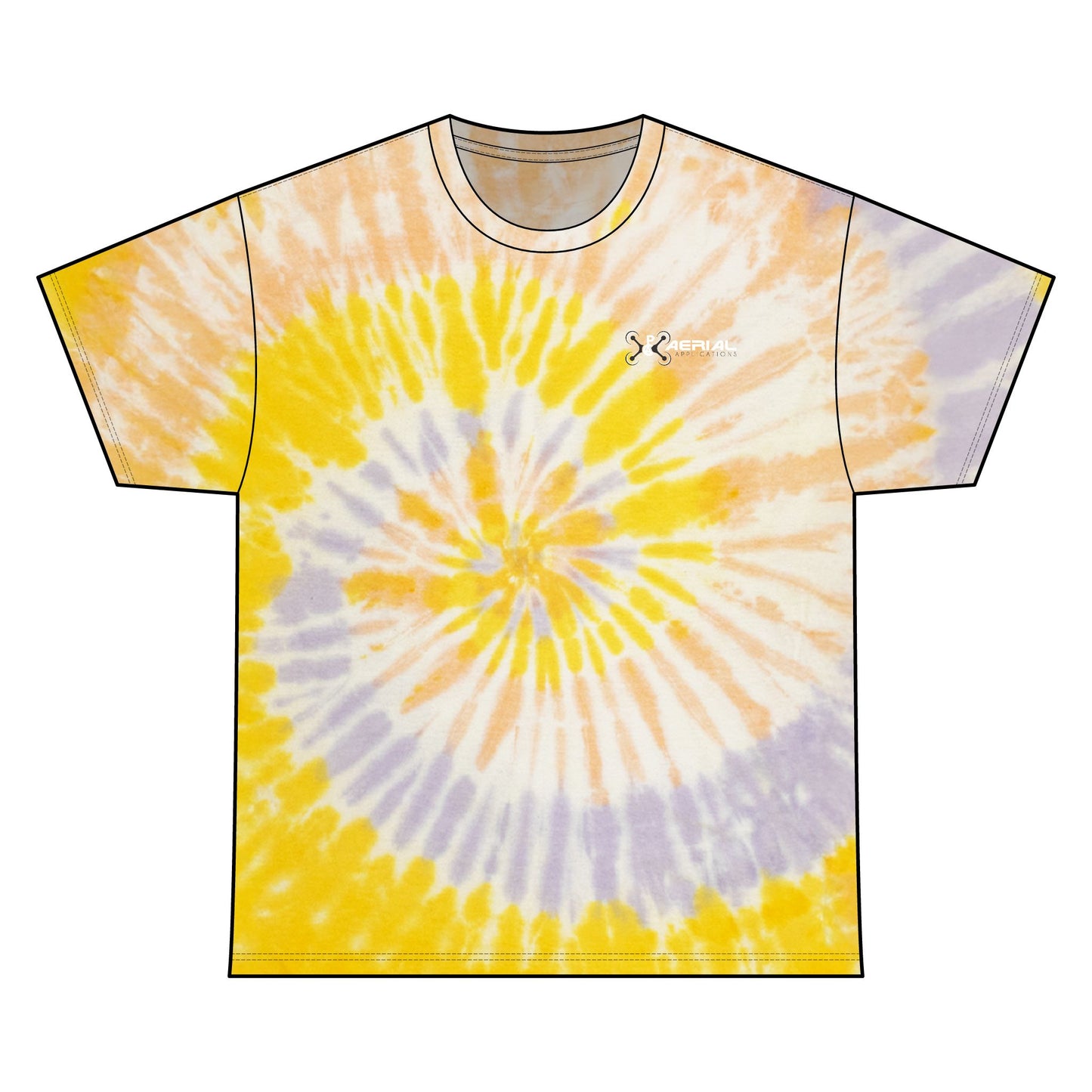 PAC Aerial Unisex Tie Dye Cotton Tee - Colorful Summer Vibe Shirt, Tie Dye Shirt for Festivals, Casual Wear, Gift for Friends, Licensed Business [...]