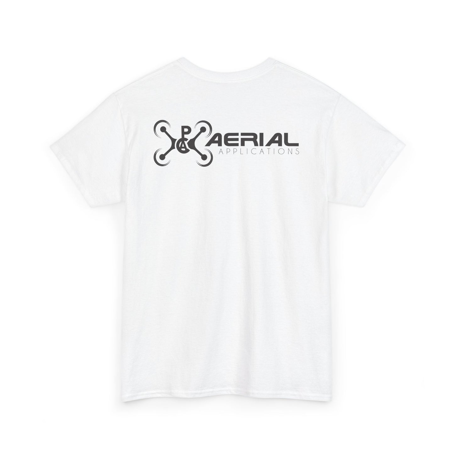 PAC Aerial Black Logo Unisex Heavy Cotton Tee