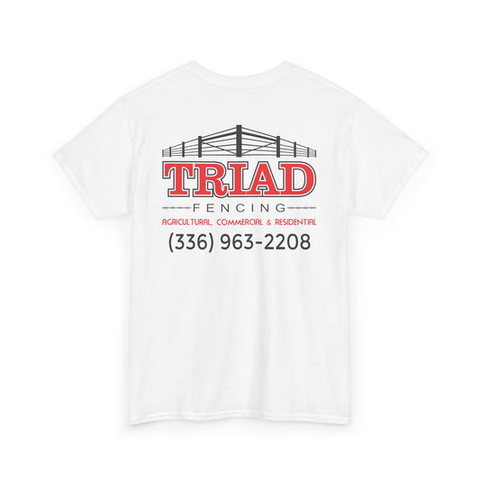 Triad Fencing Logo Unisex Heavy Cotton Tee