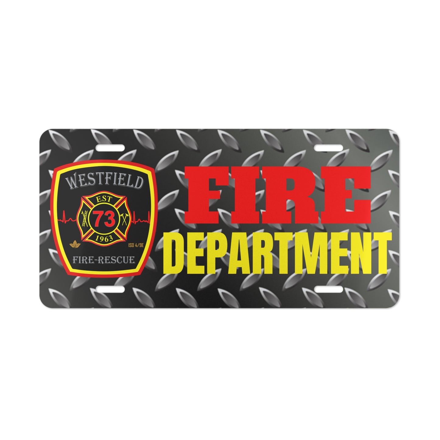 WVFD FD Vanity Plate