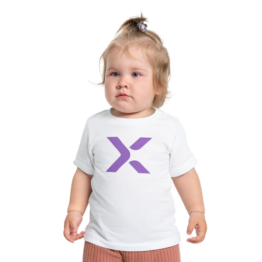 CarportX Baby T-Shirt — Carport X Purple Logo Infant Tee - Light Colors