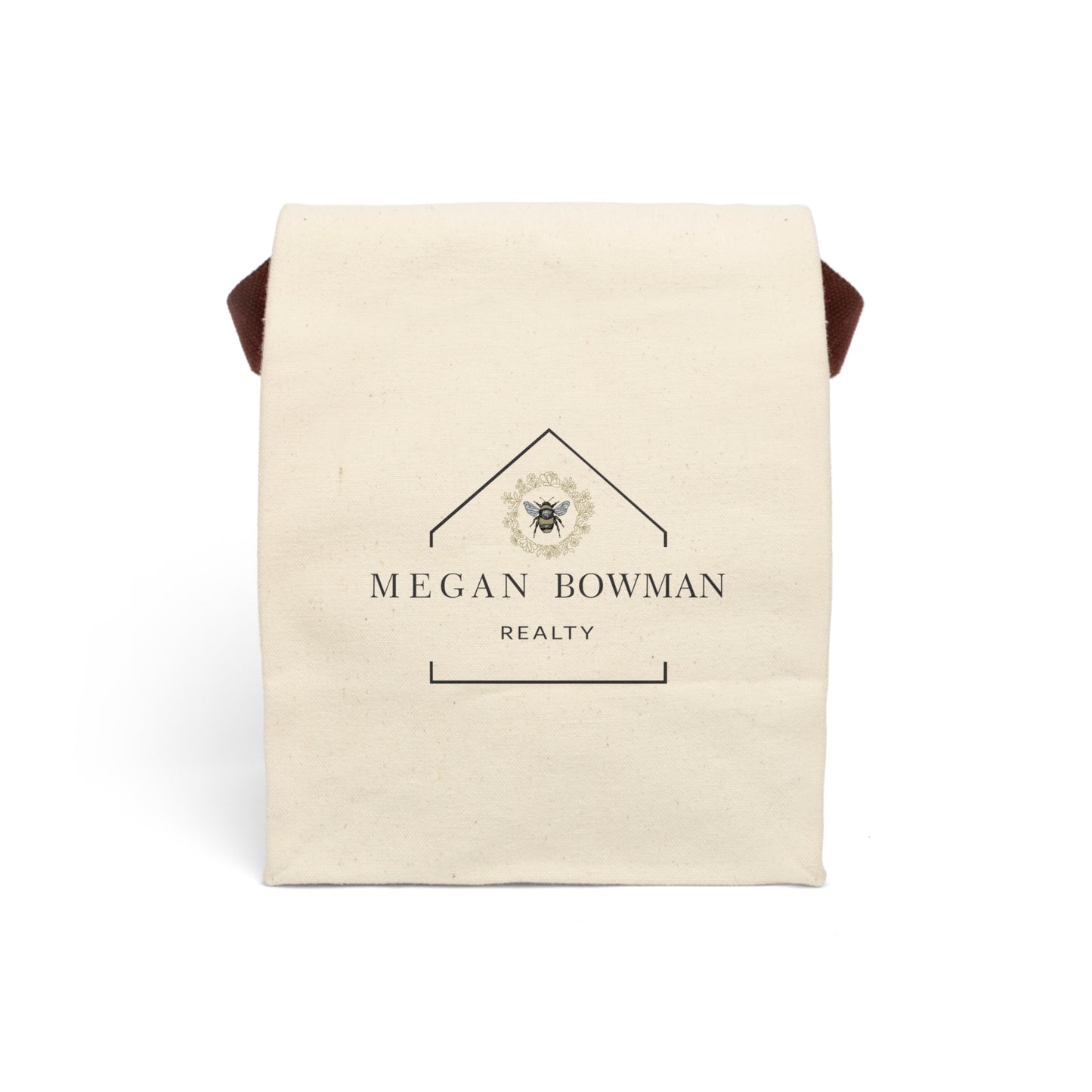 MBR Canvas Lunch Bag with Strap | Durable & Stylish