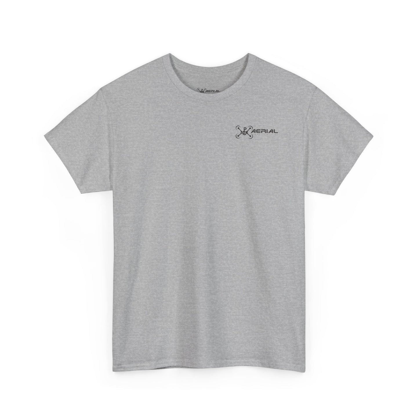 PAC Aerial Black Logo Unisex Heavy Cotton Tee