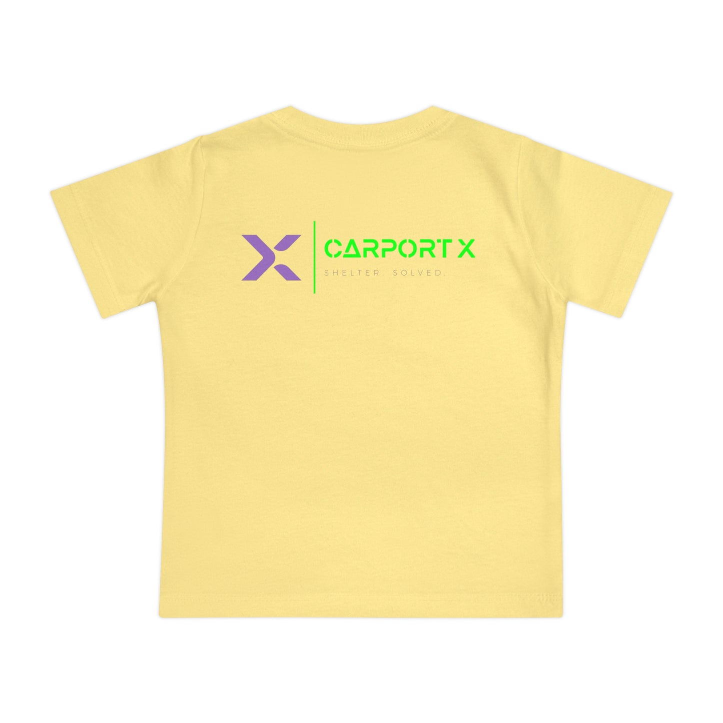 CarportX Baby T-Shirt — Carport X Purple Logo Infant Tee - Light Colors