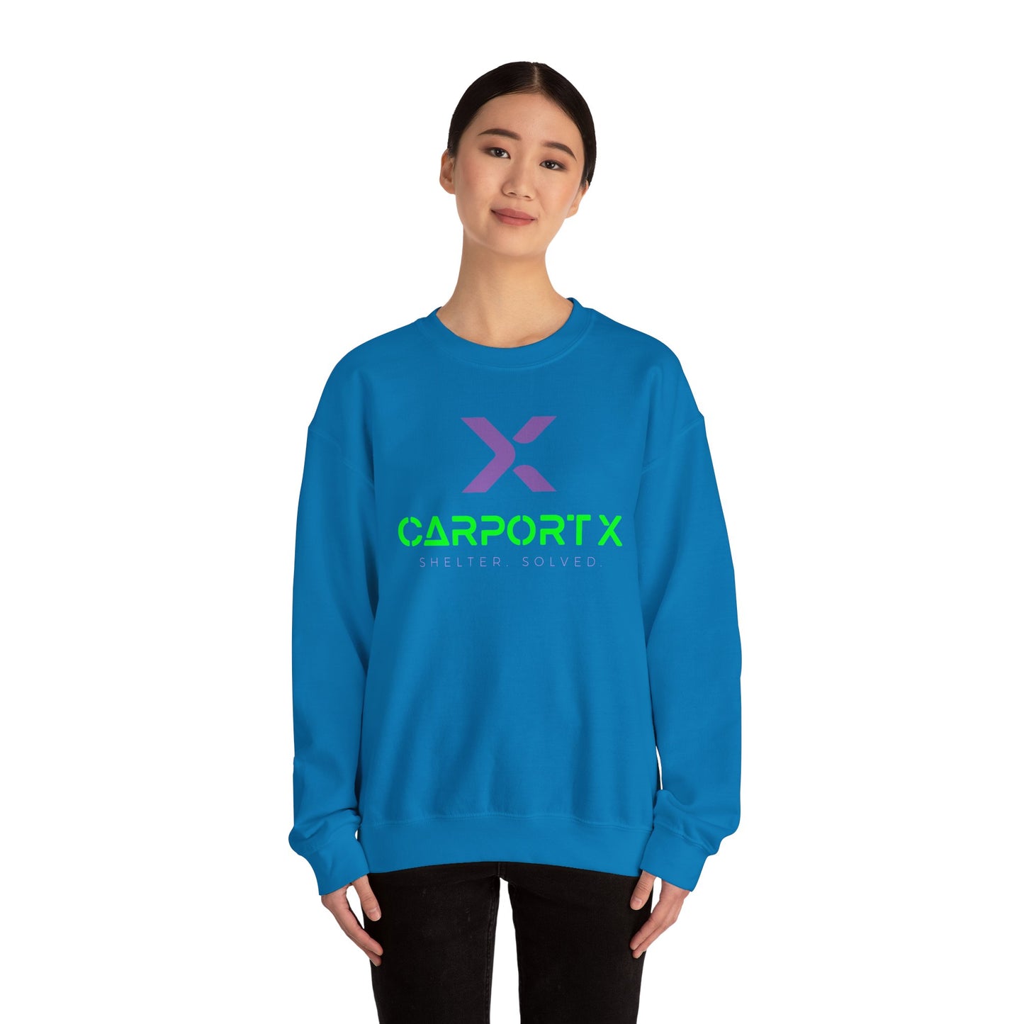 CarportX Unisex Heavy Blend™ Crewneck Sweatshirt - Dark Colors