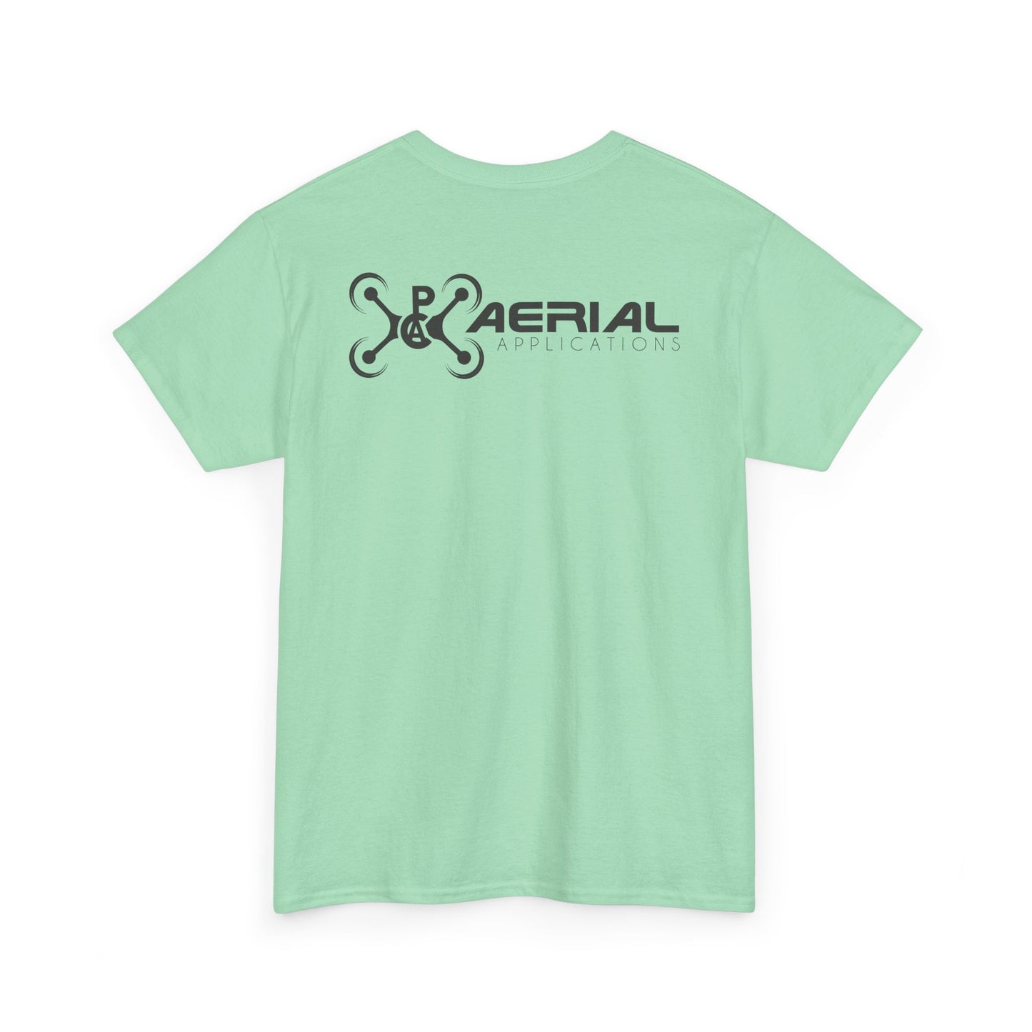 PAC Aerial Black Logo Unisex Heavy Cotton Tee