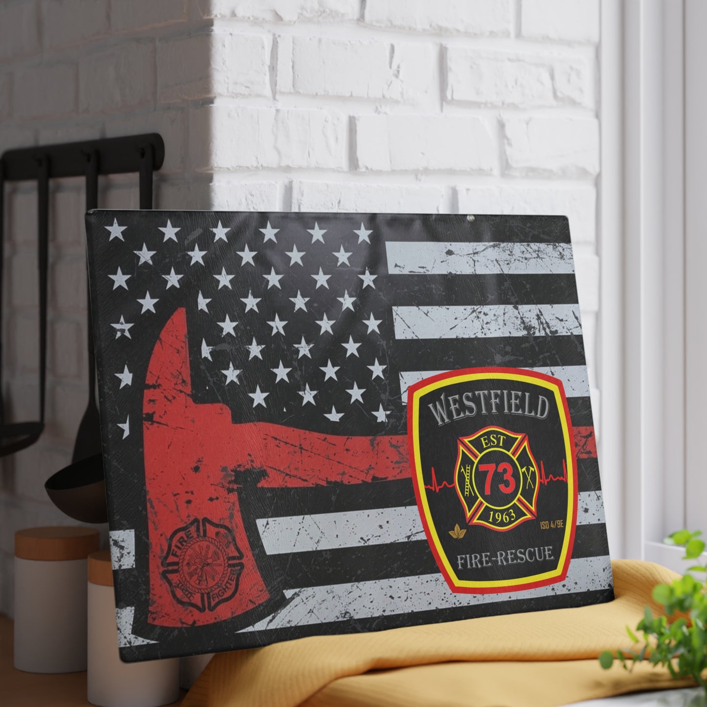 WVFD Glass Cutting Board