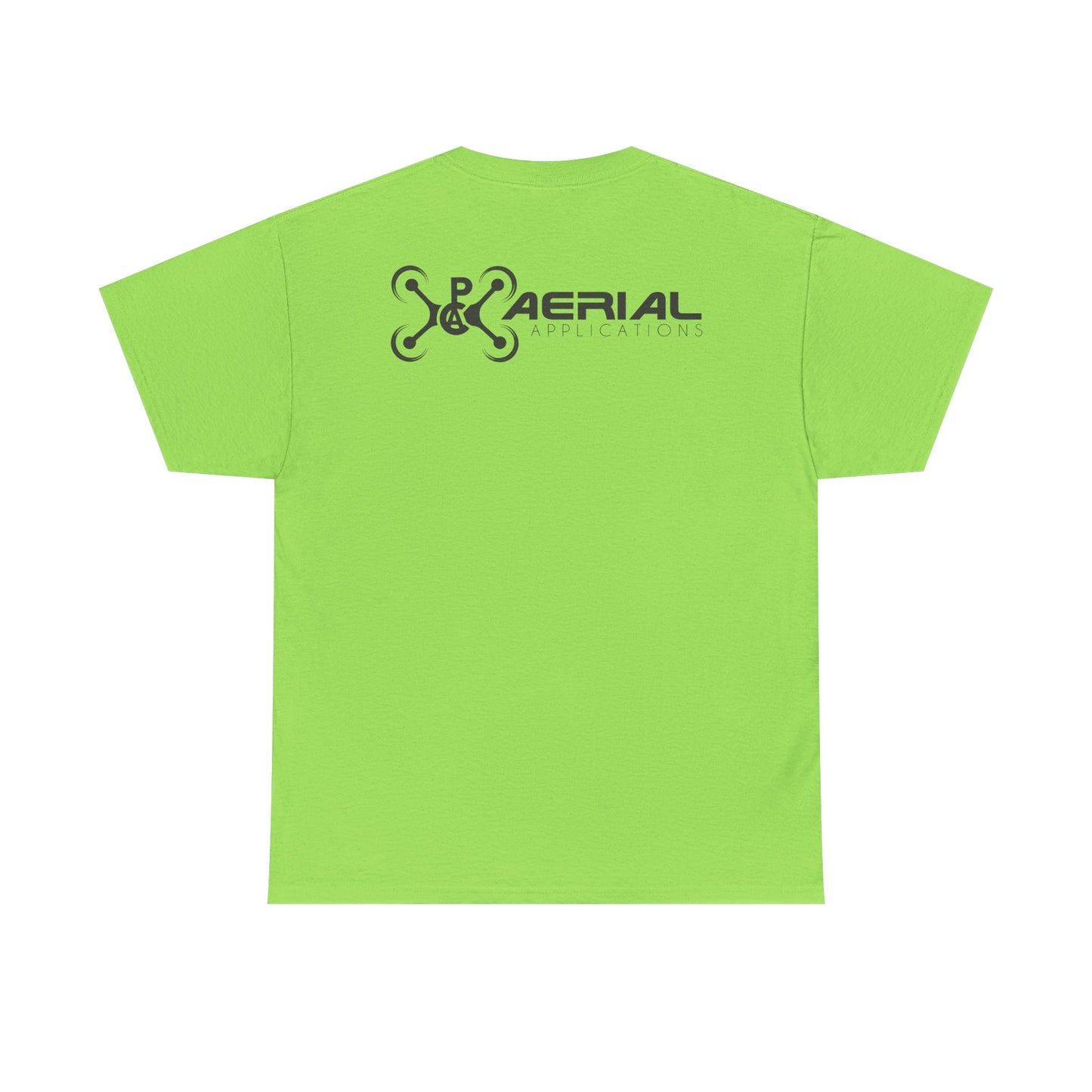 PAC Aerial Black Logo Unisex Heavy Cotton Tee