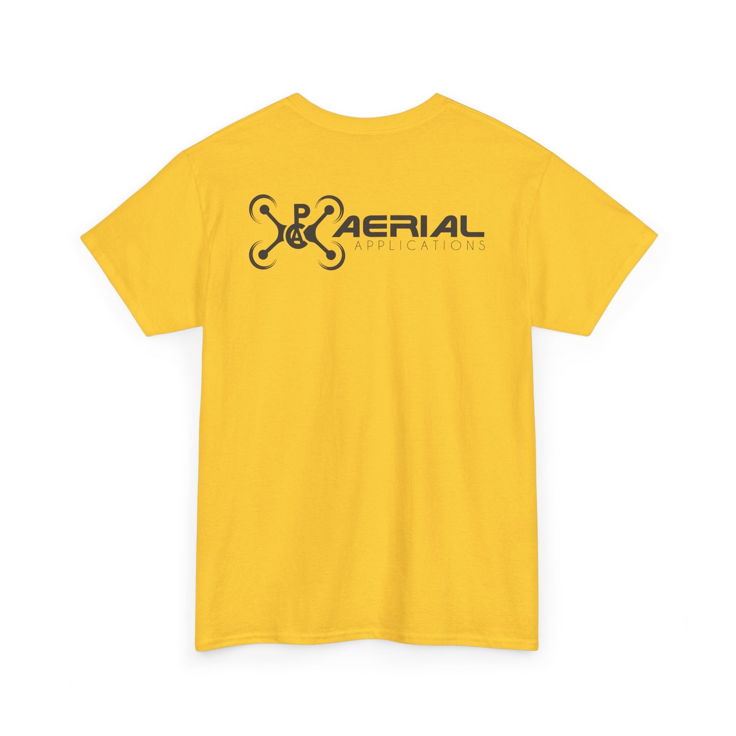 PAC Aerial Black Logo Unisex Heavy Cotton Tee
