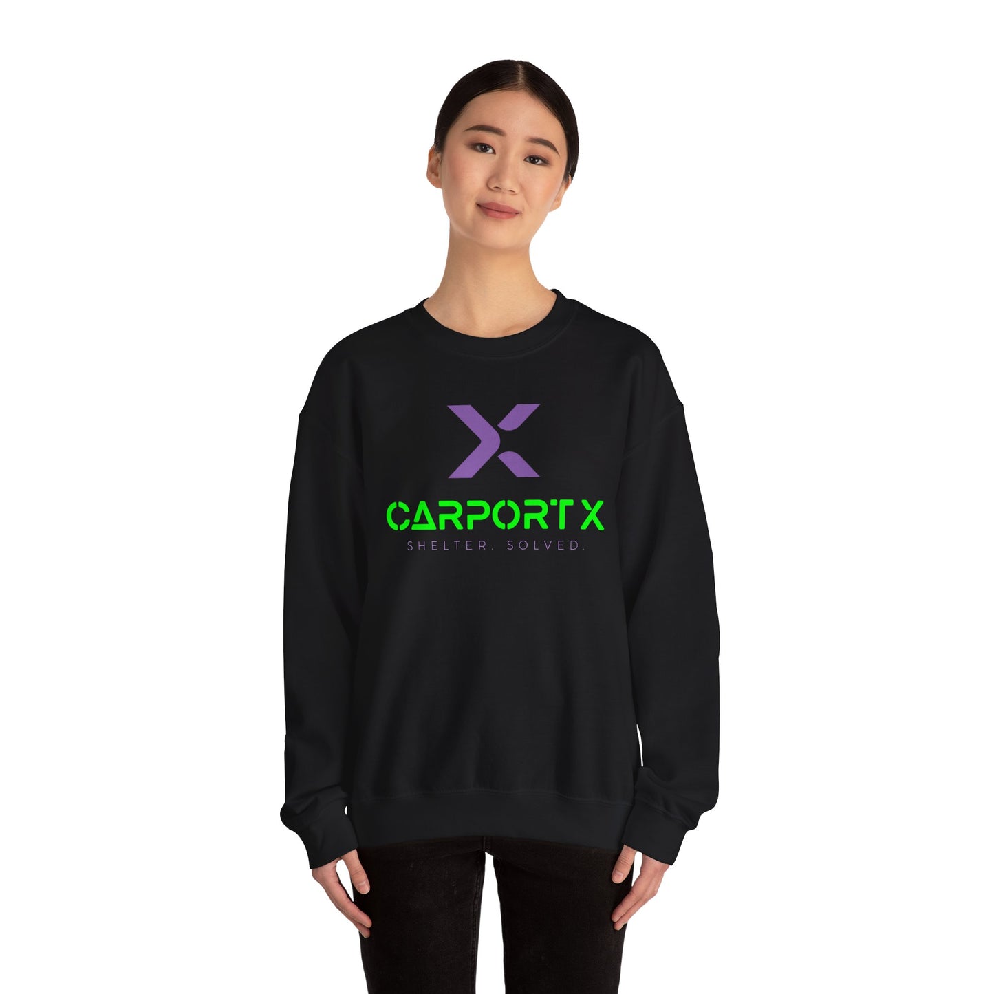 CarportX Unisex Heavy Blend™ Crewneck Sweatshirt - Dark Colors