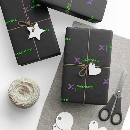 CarportX Themed Wrapping Paper for Holidays & Celebrations