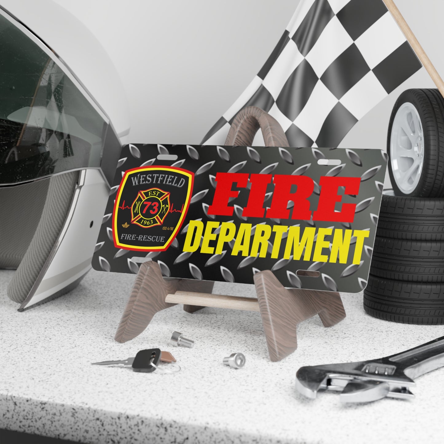 WVFD FD Vanity Plate
