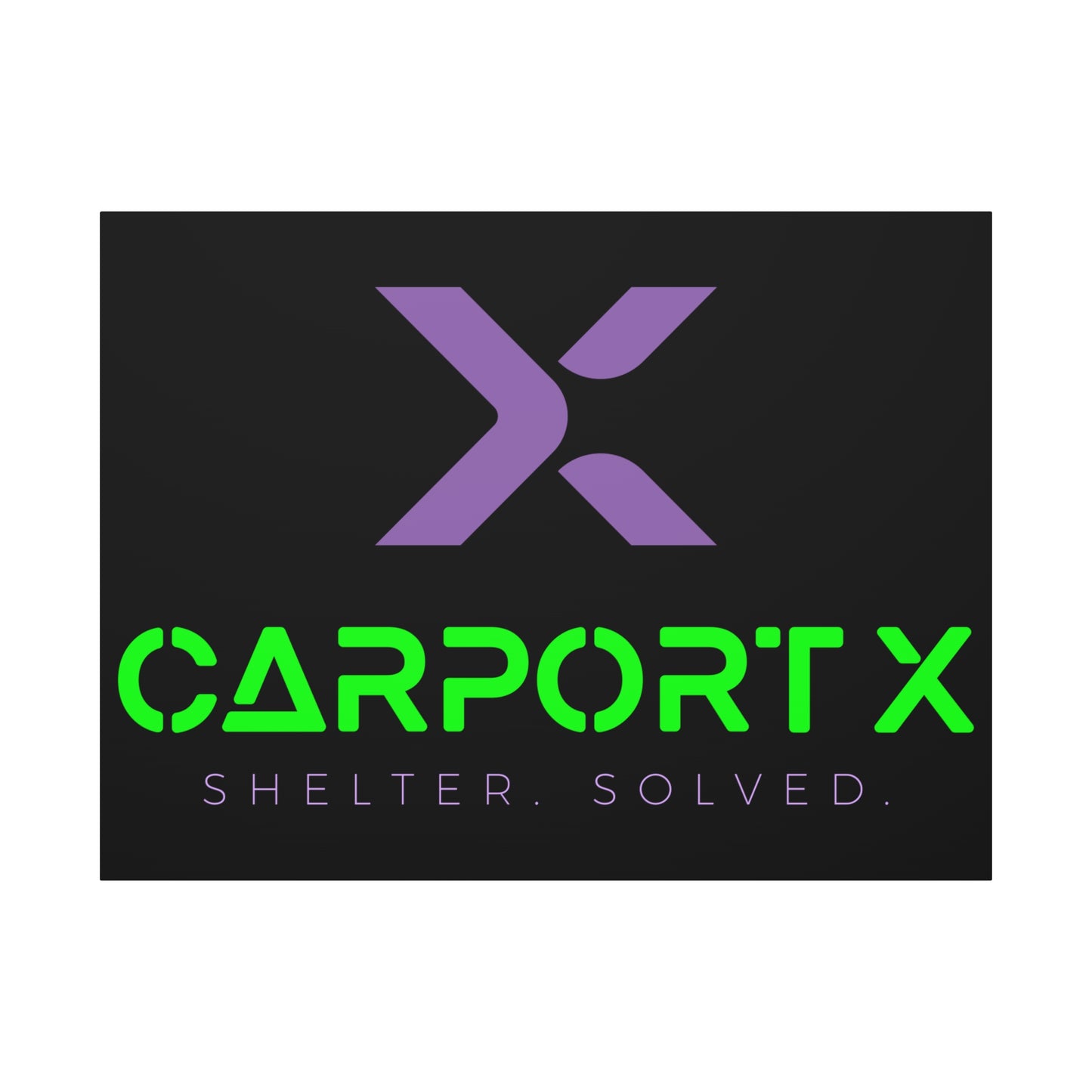 CarportX Canvas Art - Stretched Matte 1.25"