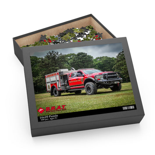 WVFD 73 Engine 3 Puzzle - 500-Piece for Firefighters and Enthusiasts