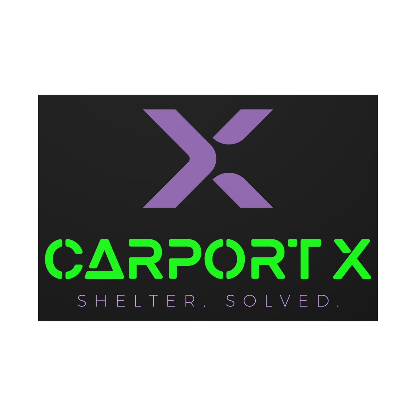 CarportX Canvas Art - Stretched Matte 1.25"