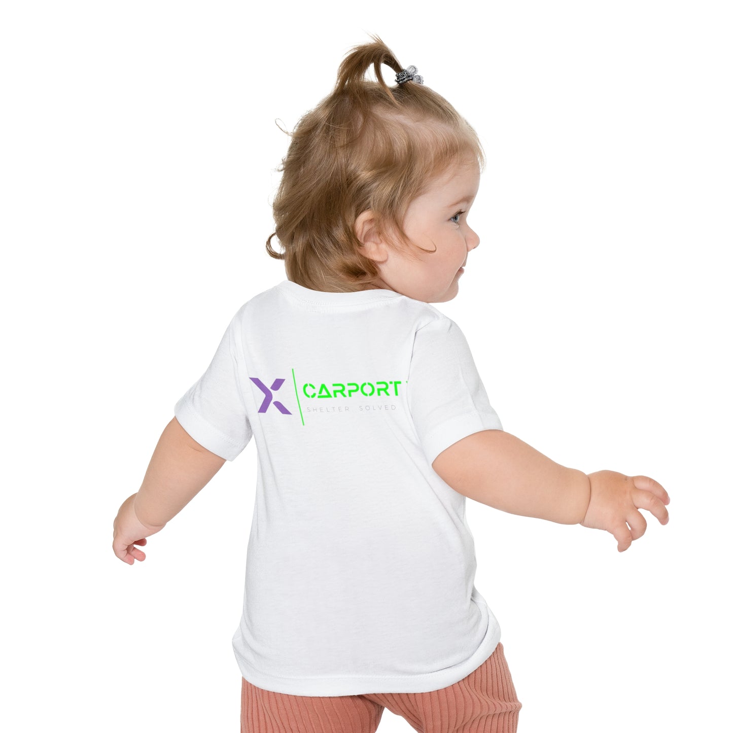 CarportX Baby T-Shirt — Carport X Purple Logo Infant Tee - Light Colors