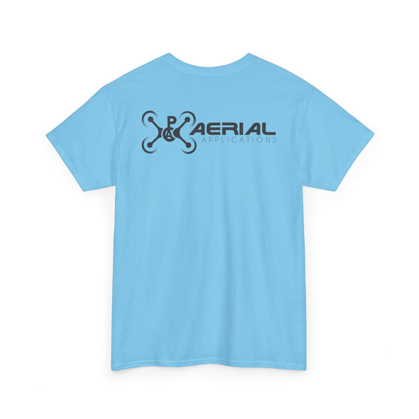 PAC Aerial Black Logo Unisex Heavy Cotton Tee